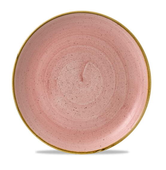 Stonecast Petal Pink Coupe Plate